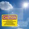 Signmission Radiation & Laser Sign, 7 in H x 10 in W, Plastic, Rectangle OS-2PACK-CR-P-710-L-10153 - alternate 3